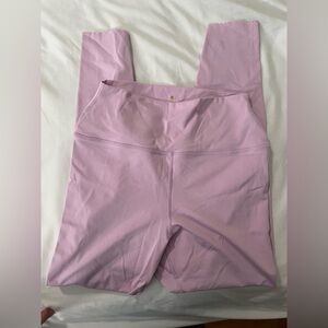 Spiritual gangster pink leggings size medium